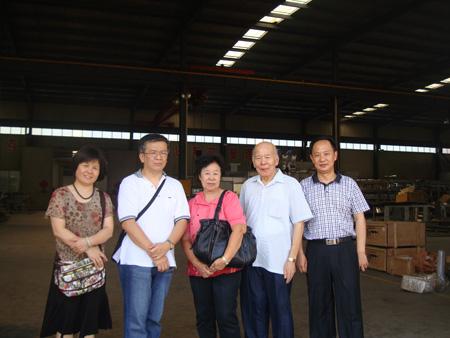 Indonesia Clients Visit Peanut Machine Manufacturer