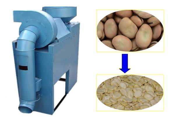 dry peeling machine